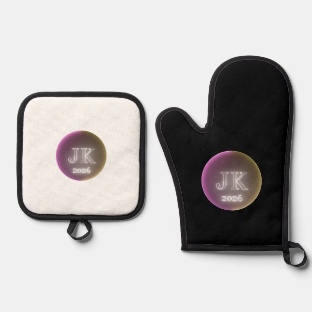 JK 2026 Mitt & Pot Holder Set (Vorderseite)