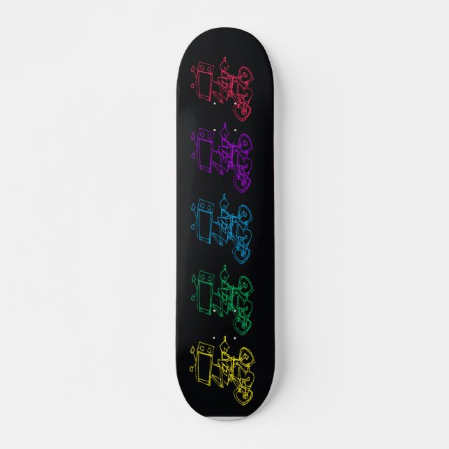 JKreutzer Artworks Original-Skateboard Skateboard (Vorne)