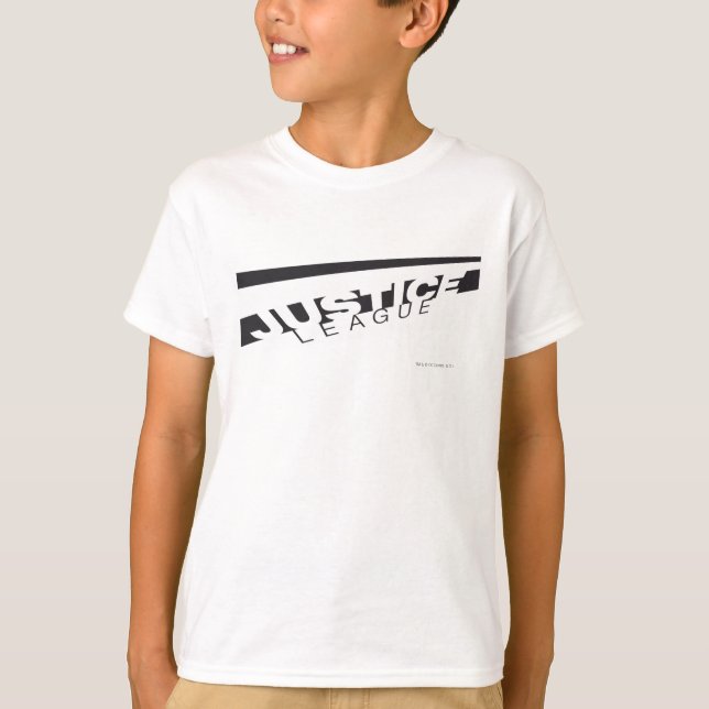 JL B/W Skewed T-Shirt (Vorderseite)