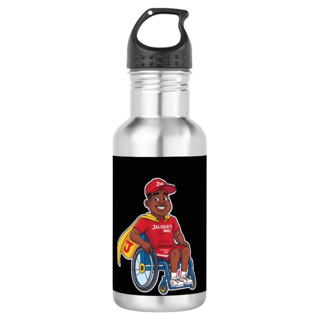 JLon Superhero Trinkflasche (Vorderseite)