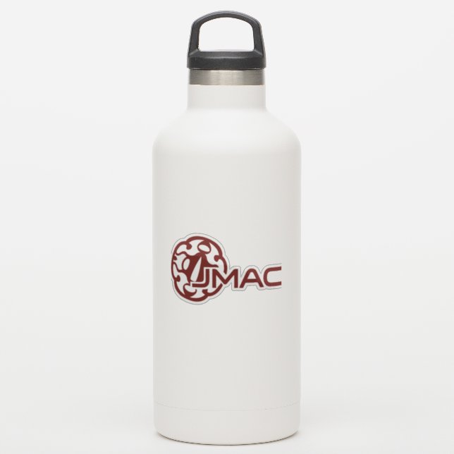 JMAC Transparenter Aufkleber (Wassserflasche)