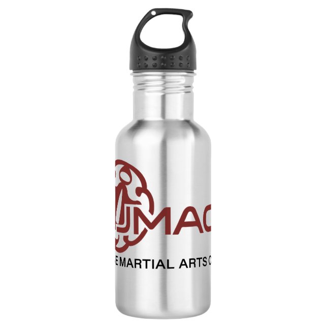 JMAC Wasserflasche aus Edelstahl (Vorderseite)