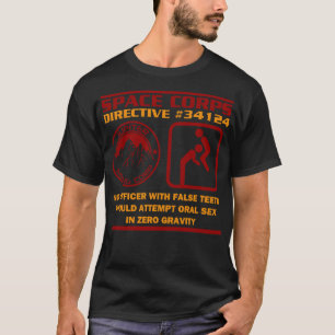 JMC-Weltraumkorps-Richtlinie 34124: Null-Gravitati T-Shirt