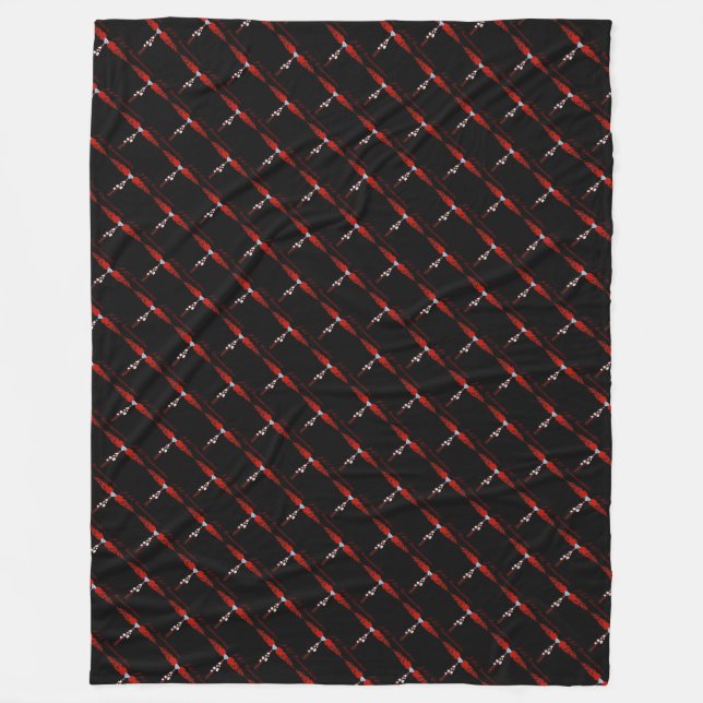 JML Communications Tower Logo Fleece Blanket (Vorderseite)