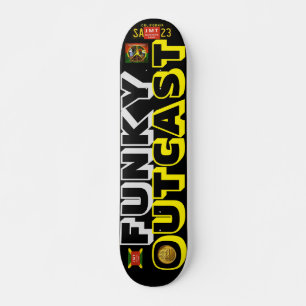 JMT 7 3/4" FUNKY OUTCAST Skateboard Deck