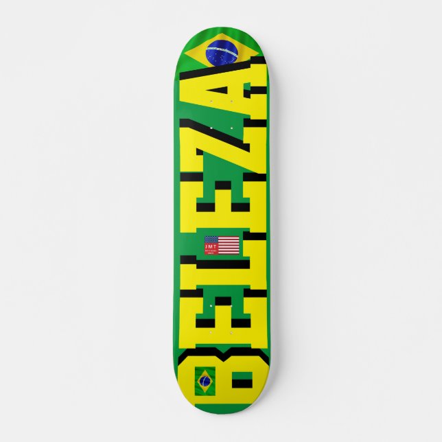 JMT BRAZIL BELEZA JMT 7 3/4" Skateboard Deck (Vorne)