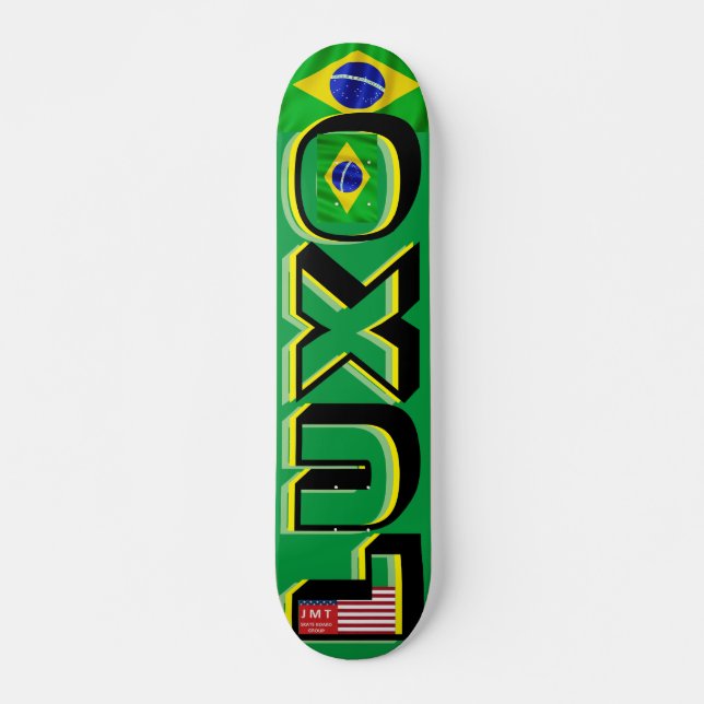 JMT BRAZIL LUXO 7 3/4" Skateboarddecke Skateboard (Vorne)