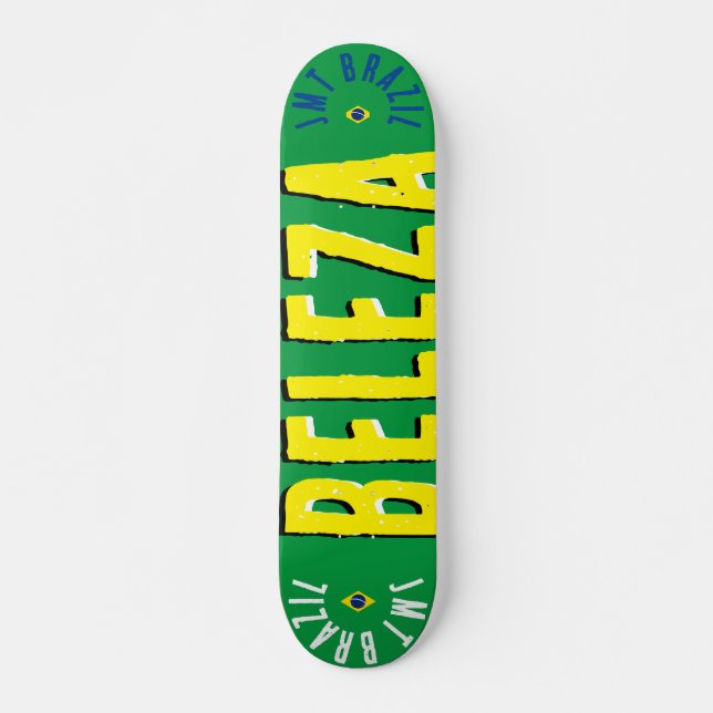 JMT BRAZIL REDO7 3/4" Skateboard Deck (Devant)