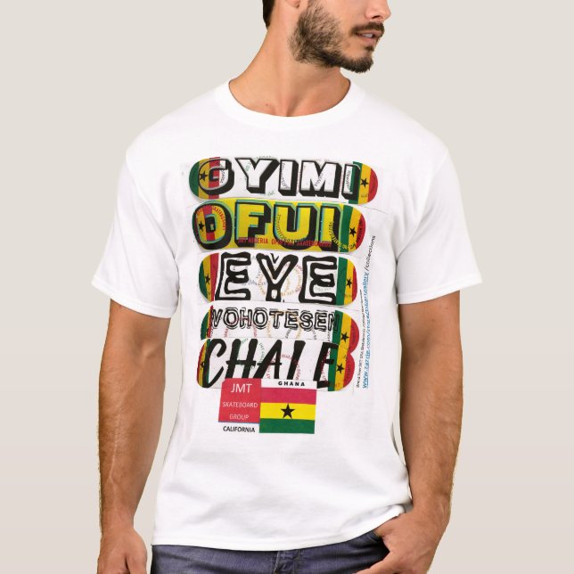 JMT GHANA / UFO Men's Basic T - Shirt (Vorderseite)