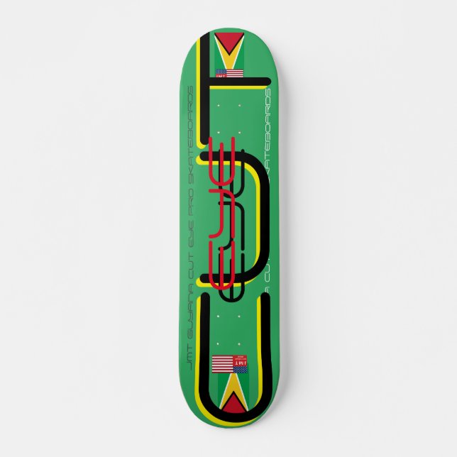 JMT GUYANA CUT EYE 7 3/4" Skateboard Deck (Vorne)