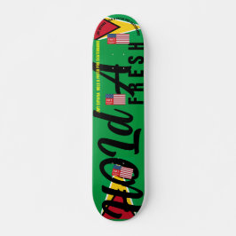 JMT GUYANA HAT EIN FRISCHES 7 3/4" Skateboard Deck