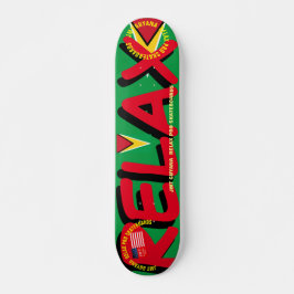 JMT GUYANA RELAX !! 7 3/4" Skateboard Deck