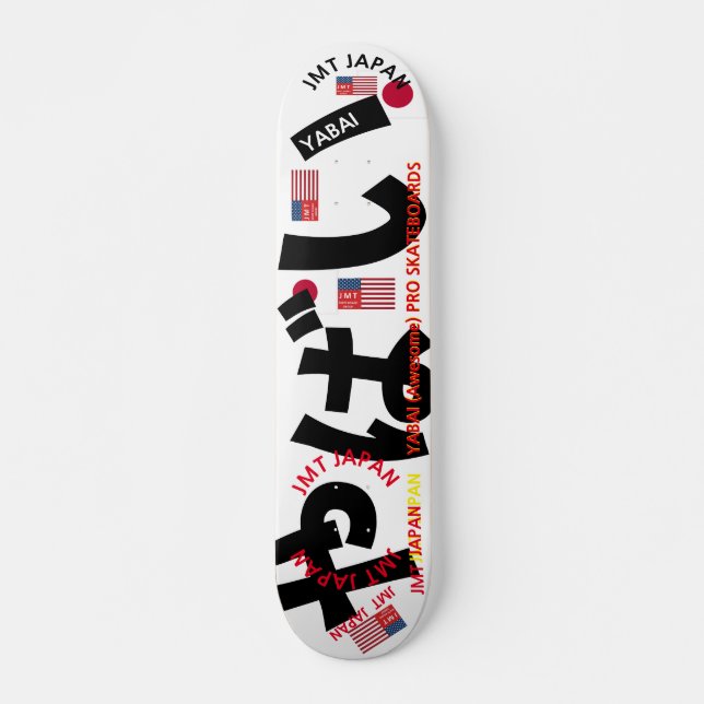JMT JAPAN YABAI 7 3/4" Skateboarddecke Skateboard (Vorne)