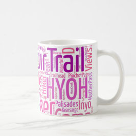 JMT Kaffee-Tasse - Rosa Kaffeetasse