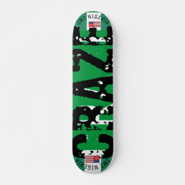 JMT NIGERIA CRAZE 7 3/4" Skateboard Deck