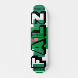 JMT NIGERIA FALZ 7 3/4" Skateboarddecke Skateboard