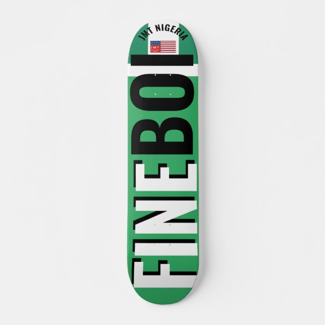 JMT NIGERIA FINE BOI 7 3/4" Skateboard Deck (Devant)
