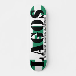 JMT NIGERIA LAGOS 7 3/4" Skateboard Deck