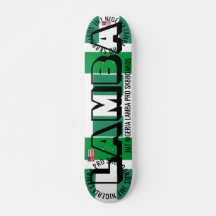 JMT NIGERIA LAMBA 7 3/4" Skateboard Deck
