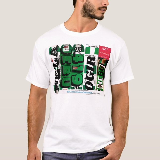 JMT NIGERIA MERCH Men's Basic T - Shirt (Vorderseite)