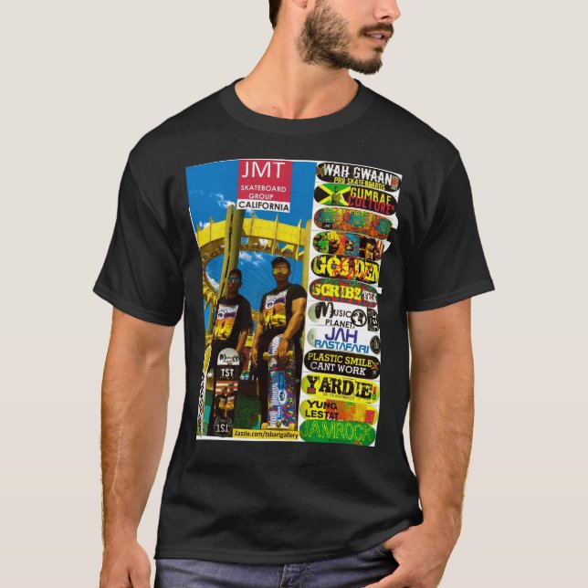JMT OFFICIAL SK8 Basic Dark T-Shirt (Devant)