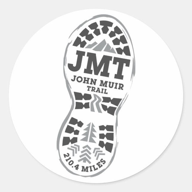 JMT RUNDER AUFKLEBER (Vorderseite)