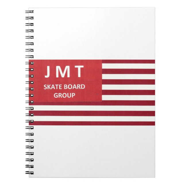 JMT SKATEBOARD GROUP MERCH NOTIZBLOCK (Vorderseite)