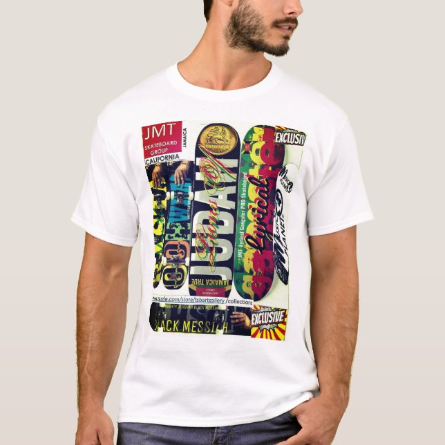JMT SKATEBOARD OFFIZIELLER T - Shirt (Vorderseite)