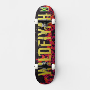 JMT SKATEBOARD: WILDFIYAH /INTERLUDE PIXTUR SKATEBOARD