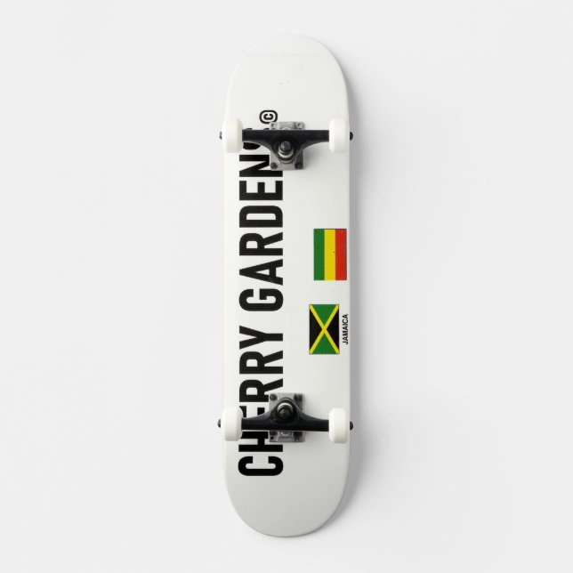 JMT SKATEBOARDS: CHERRY GARDENS SKATEBOARD (Vorderseite)