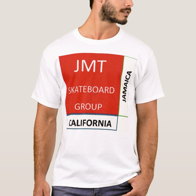 JMT / TST. Basic Dunkles T-Shirt (Vorderseite)