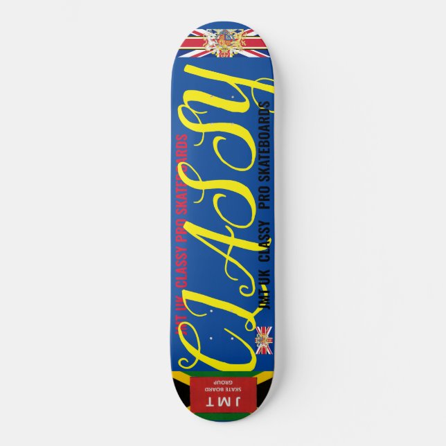 JMT UK CLASSY 8 Pont Skateboard 1/4" (Recto)