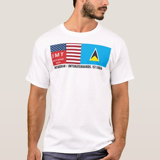 JMT USA / ST LUCIA T - Shirt (Vorderseite)
