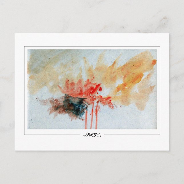 JMW Turner #151 - Carte postale Art (Devant)