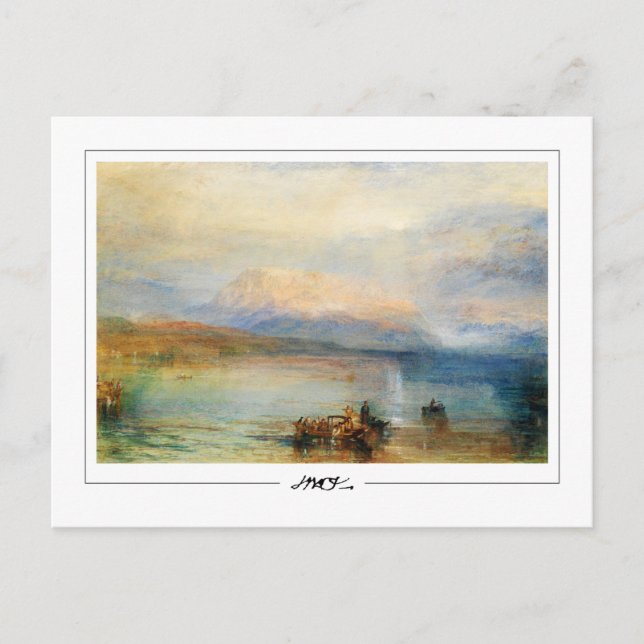 JMW Turner #18-3 - Carte postale Art (Devant)