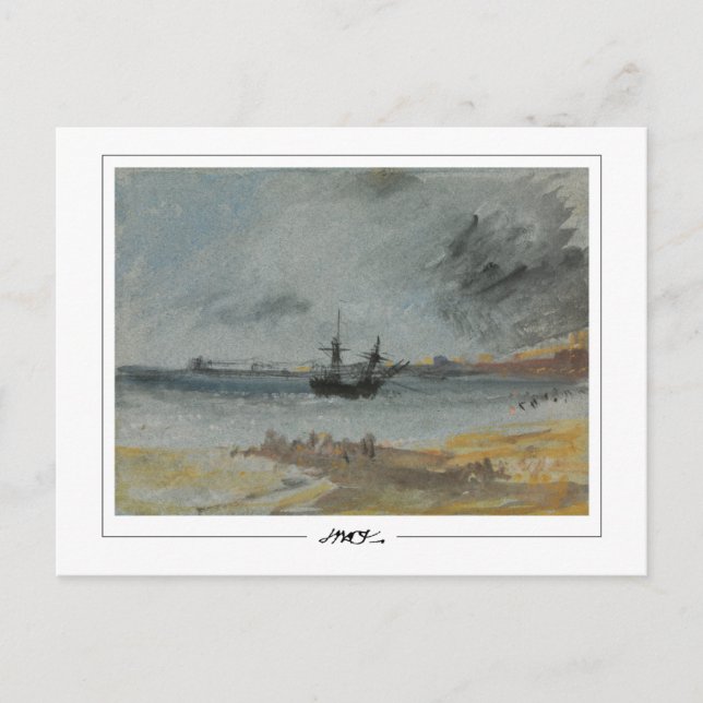 JMW Turner #21-3 - Fine Art Postcard Postkarte (Vorderseite)