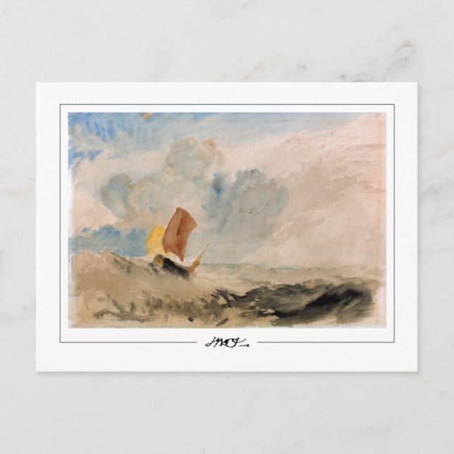 JMW Turner #393 - Carte postale Art (Devant)