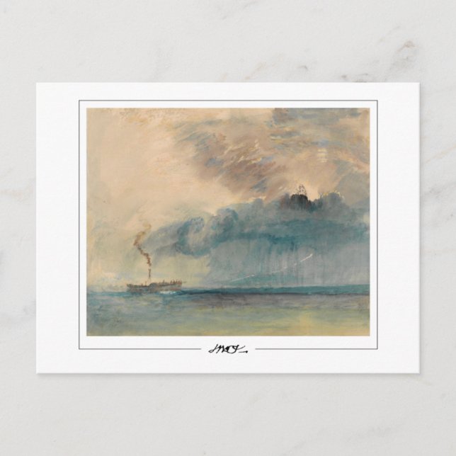 JMW Turner #488 - Carte postale Art (Devant)