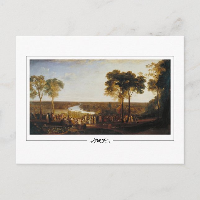 JMW Turner #5-3 - Fine Art Postcard Postkarte (Vorderseite)