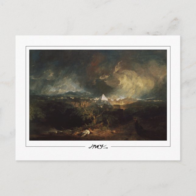 JMW Turner #7-2 - Carte postale Art (Devant)