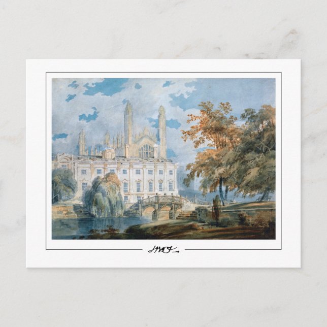 JMW Turner #9-2 - Fine Art Postcard Postkarte (Vorderseite)
