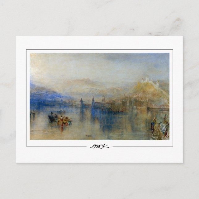 JMW Turner #9-3 - Carte postale Art (Devant)