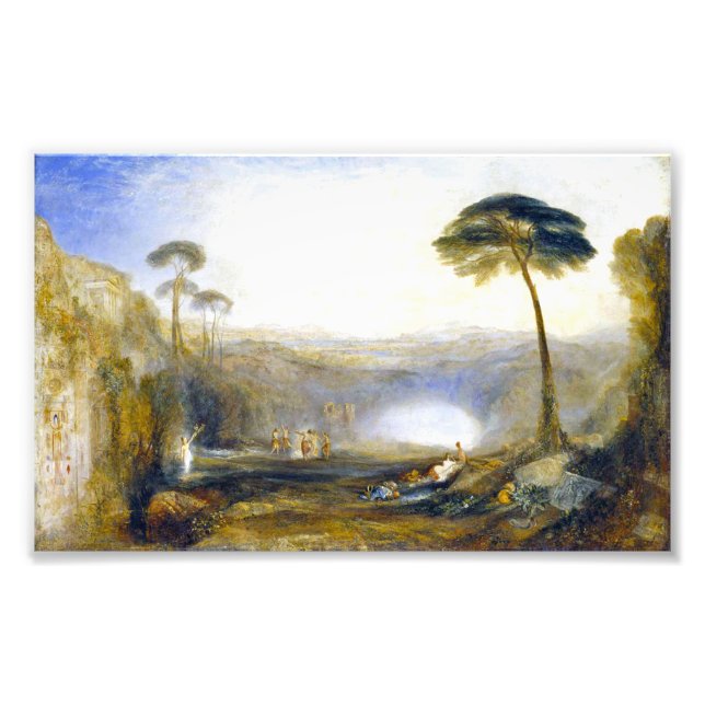 JMW Turner: Der goldene Teig Fotodruck (Vorne)