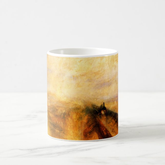 JMW Turner Rain Steam und Geschwindigkeit Kaffeetasse (Mittel)