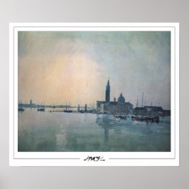 JMW Turner Zedign Art Poster #117-3