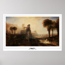 JMW Turner Zedign Art Poster #164-3