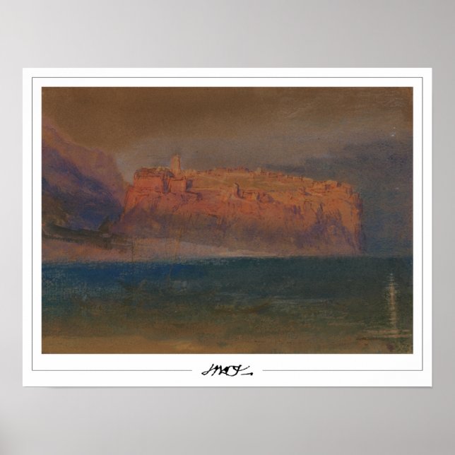 JMW Turner Zedign Art Poster #35-2 (Vorne)