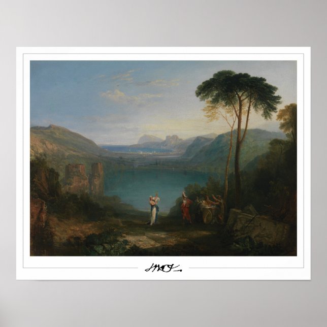 JMW Turner Zedign Art Poster #39 (Vorne)