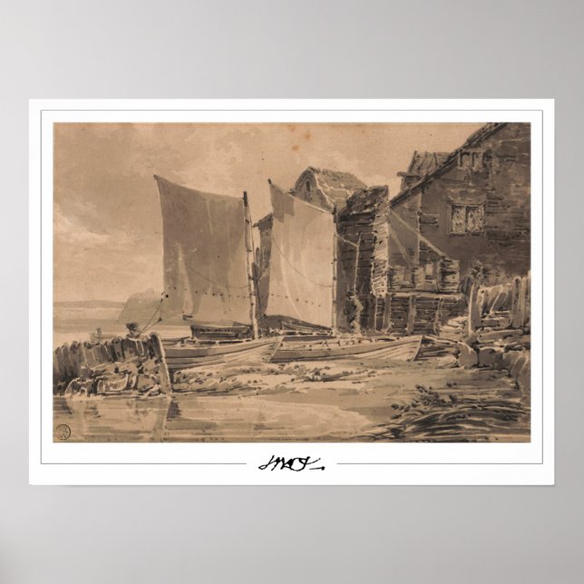 JMW Turner Zedign Art Poster #475 (Vorne)
