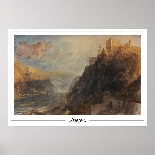 JMW Turner Zedign Art Poster #7 (Vorne)